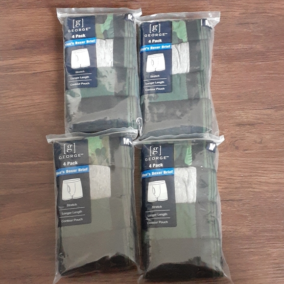 George mens boxer brief lot - Picture 1 of 4